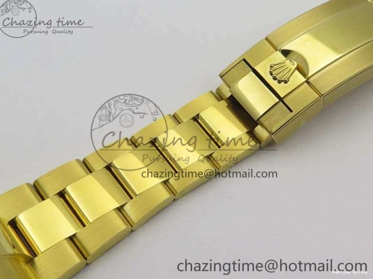 0228 YachtMaster II 116688 YG JF 1:1 Best Edition White Dial Blue Ceramic Bezel On YG Bracelet A Cozy 3577